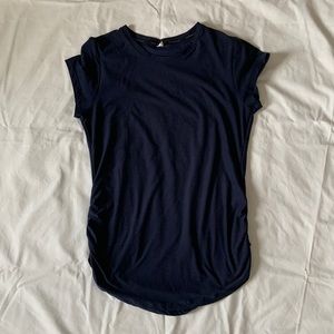 New Balance Women’s Short Sleeve t-Shirt- Navy